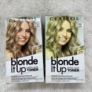 Clairol BLONDE IT UP Luminous Pearl Glow Toner for Bleached / Highlighted Hair